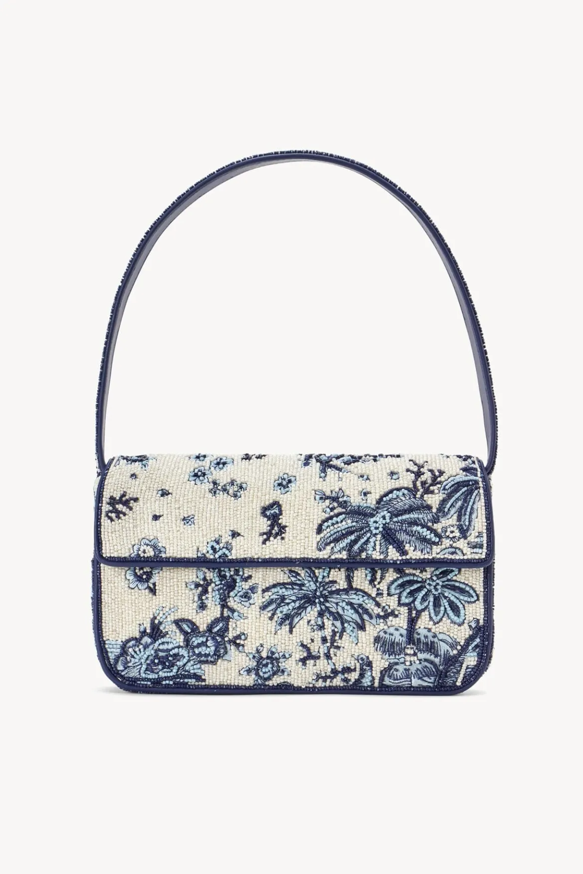 STAUD TOMMY BEADED BAG TOILE DE PUP