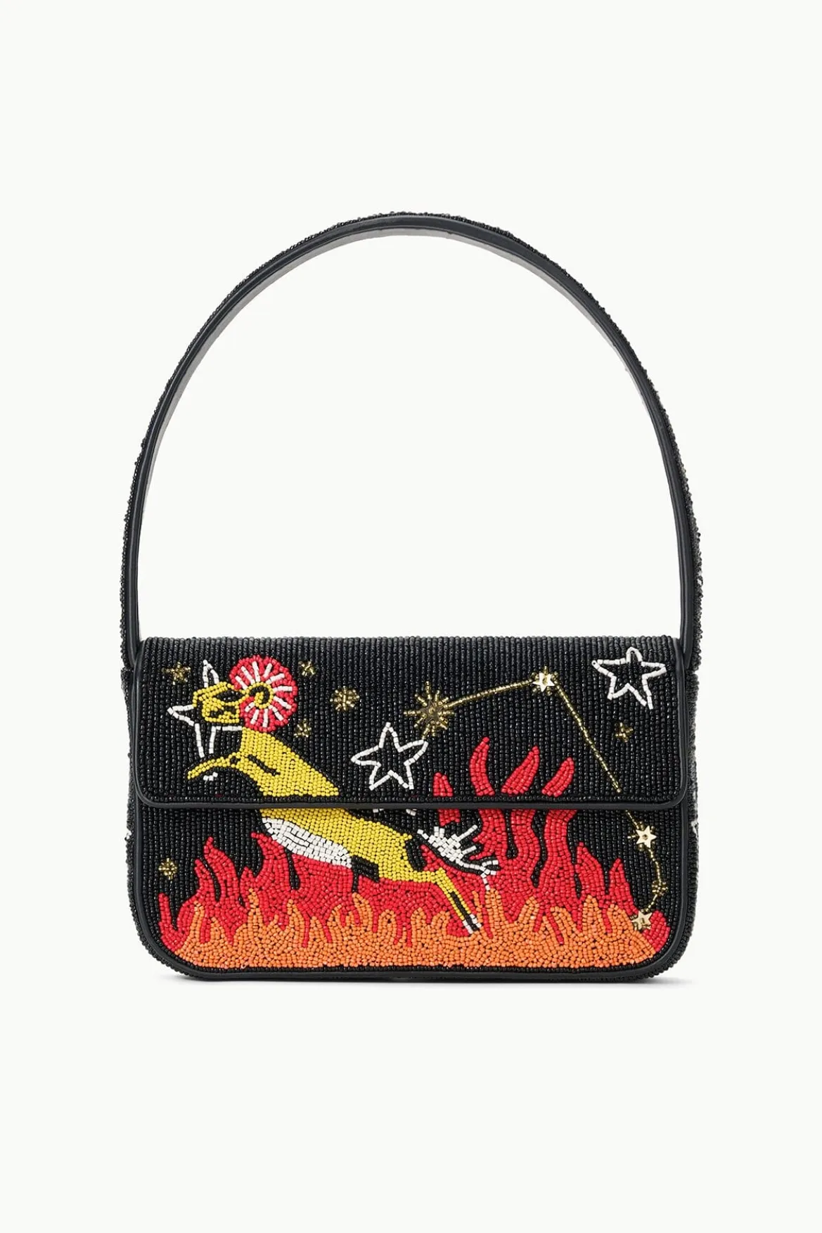 STAUD TOMMY BEADED BAG ARIES