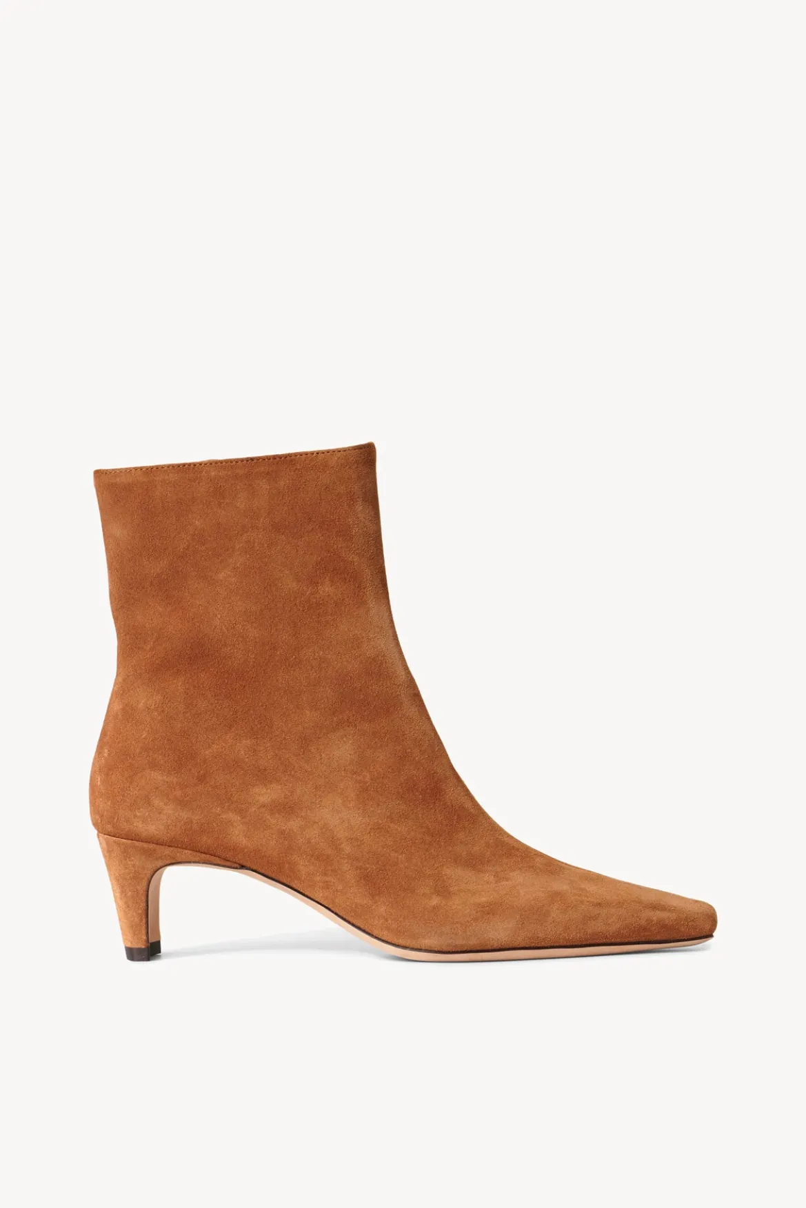 STAUD WALLY ANKLE BOOT TAN SUEDE