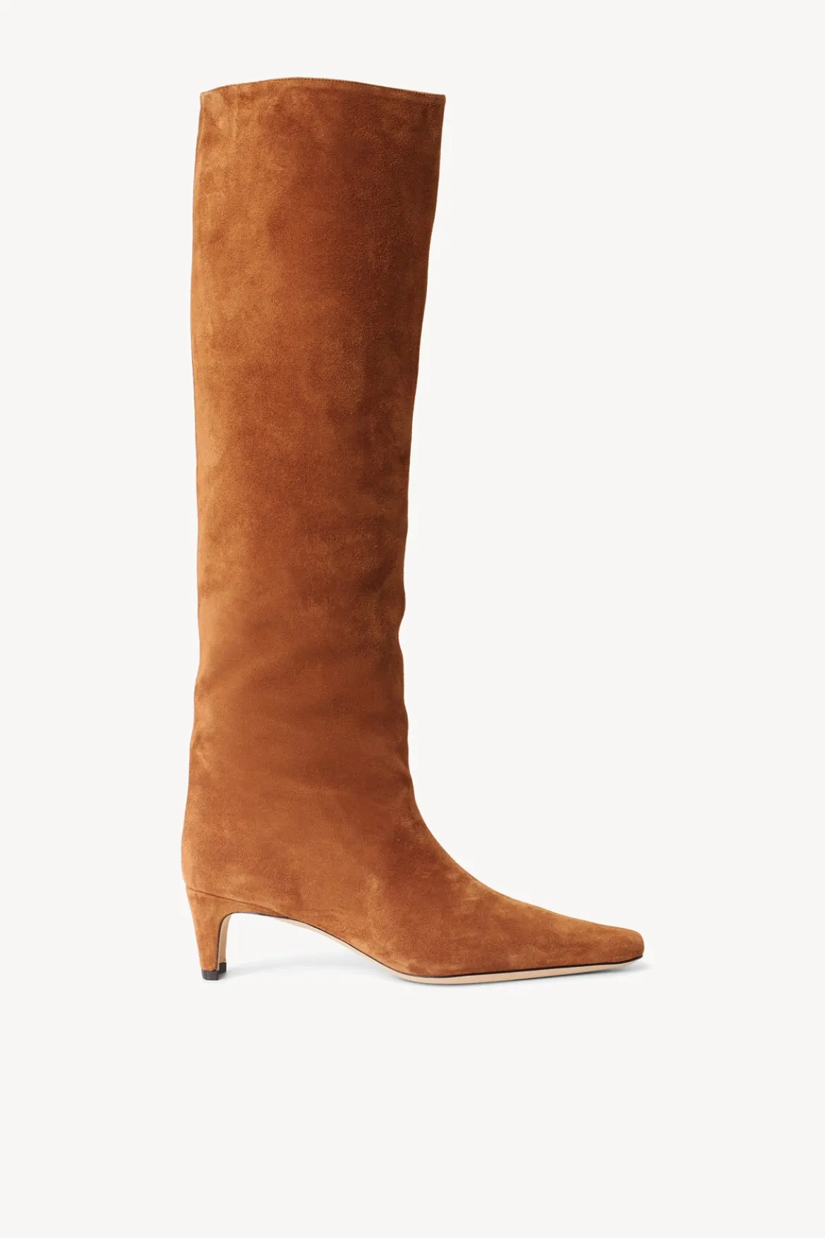 STAUD WALLY BOOT TAN SUEDE