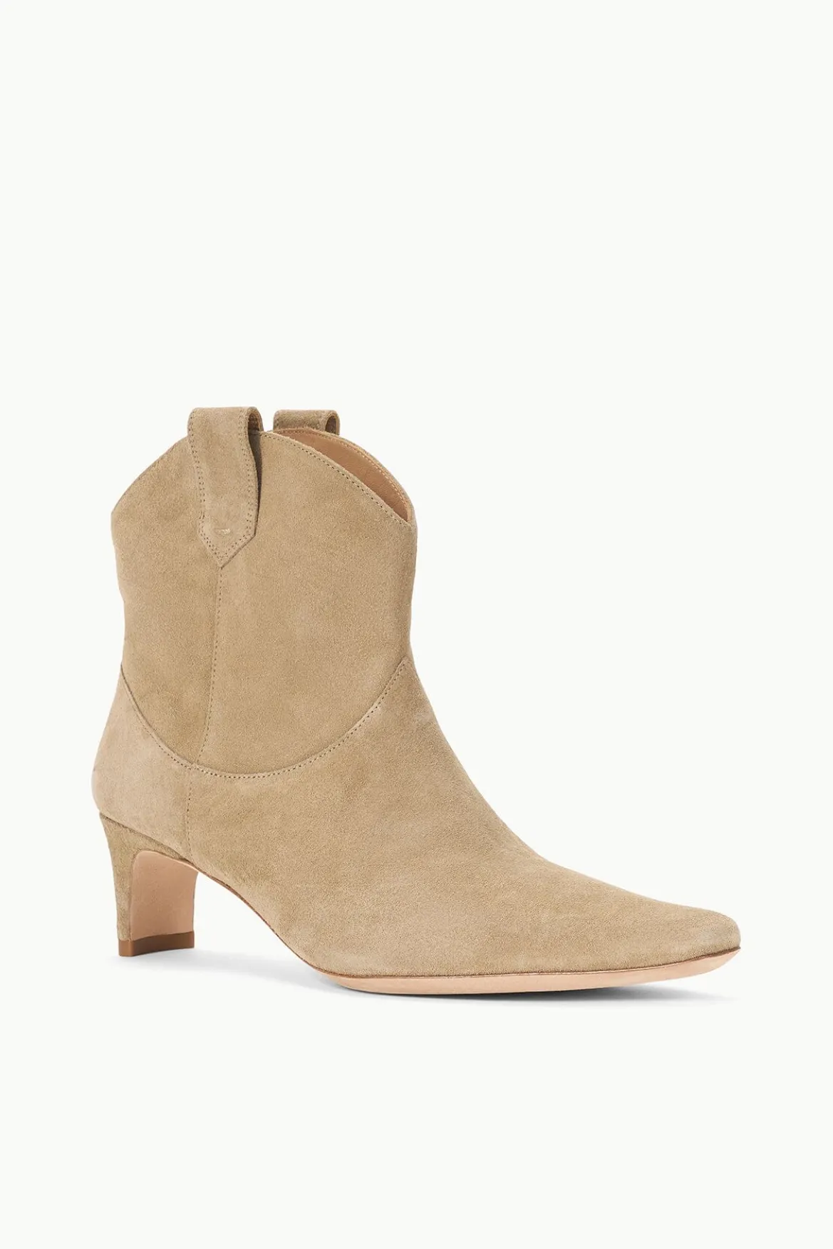 STAUD WESTERN WALLY ANKLE BOOT DUNE