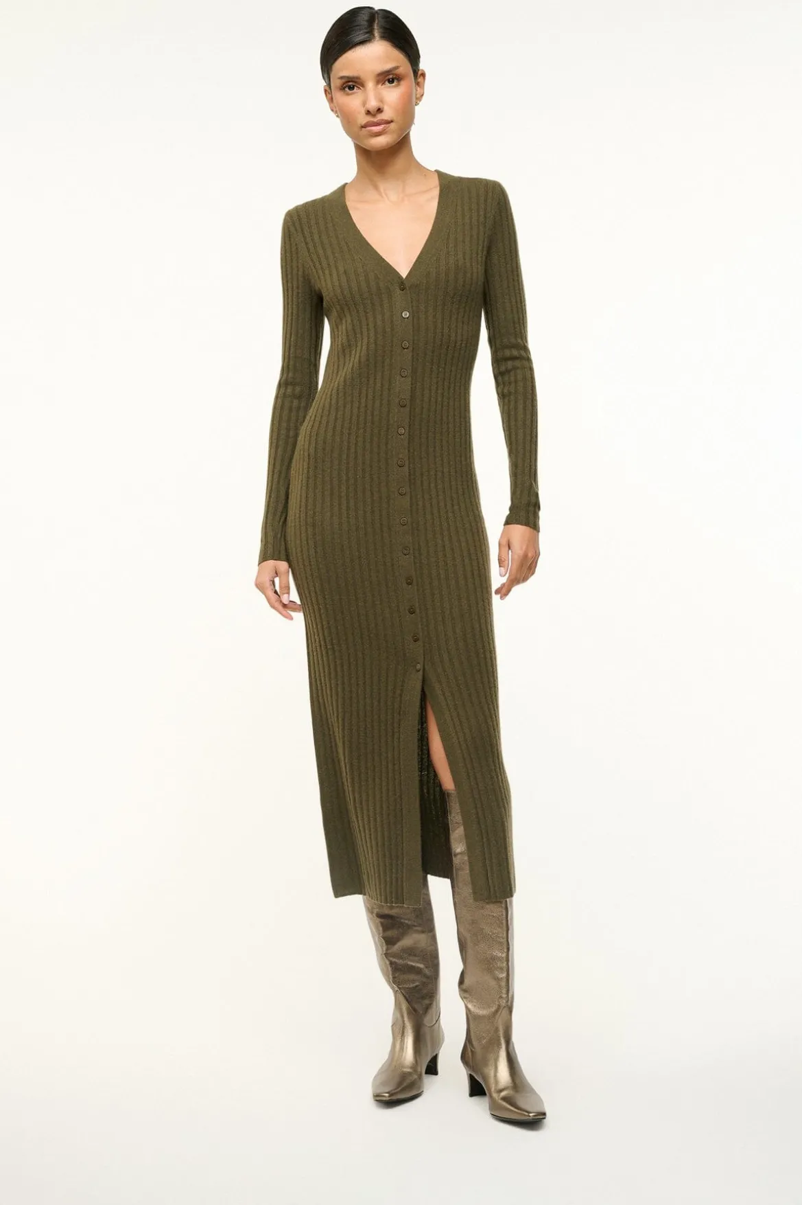 STAUD WESTERN WALLY BOOT AGED BRONZE