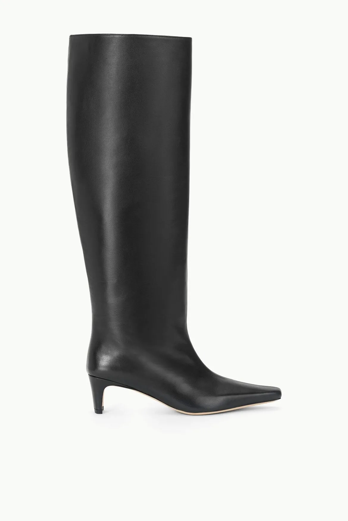 STAUD WIDE SHAFT WALLY BOOT BLACK
