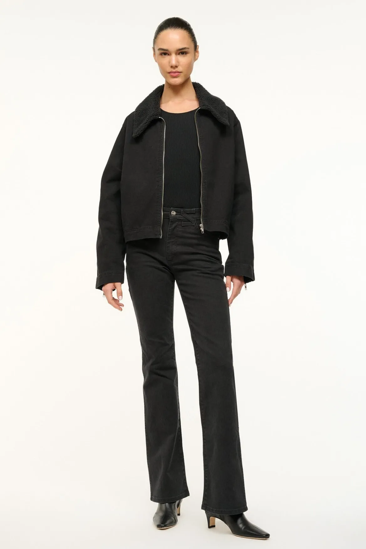STAUD WRANGLER THE MINIMAL JACKET BLACK