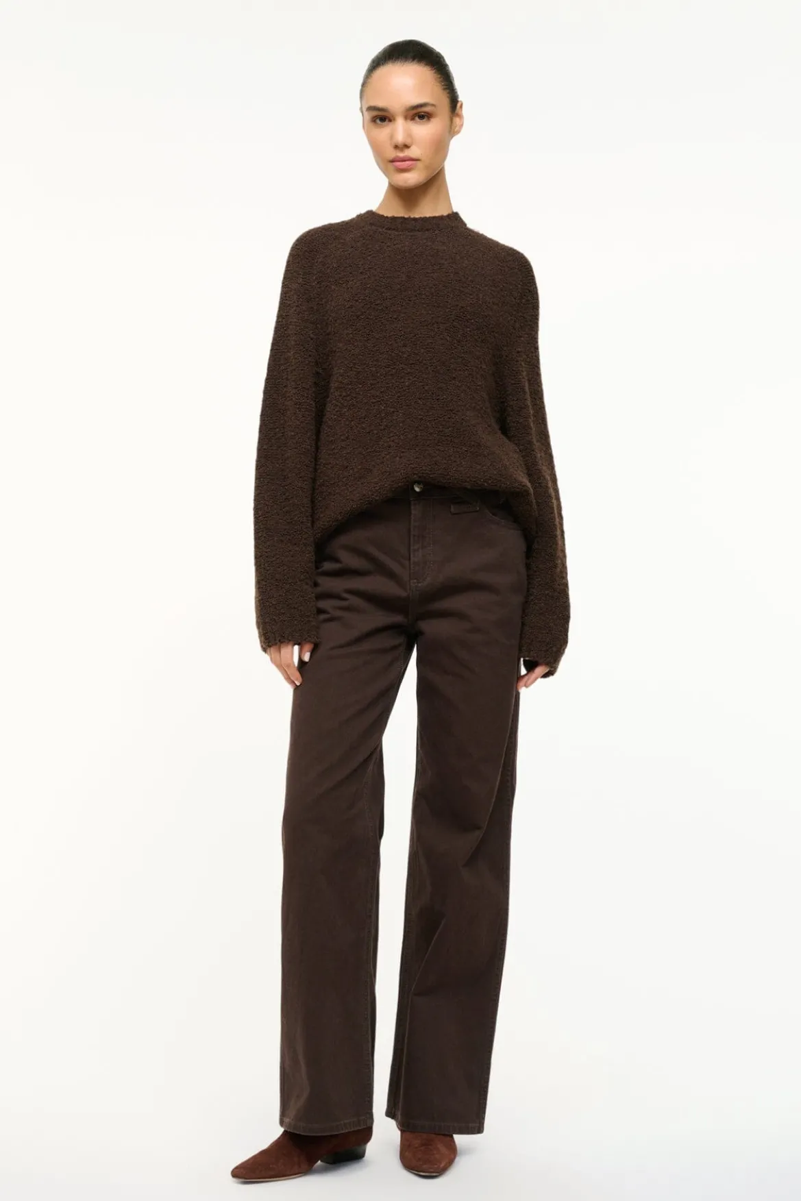 STAUD WRANGLER THE LOOSE JEAN EARTH