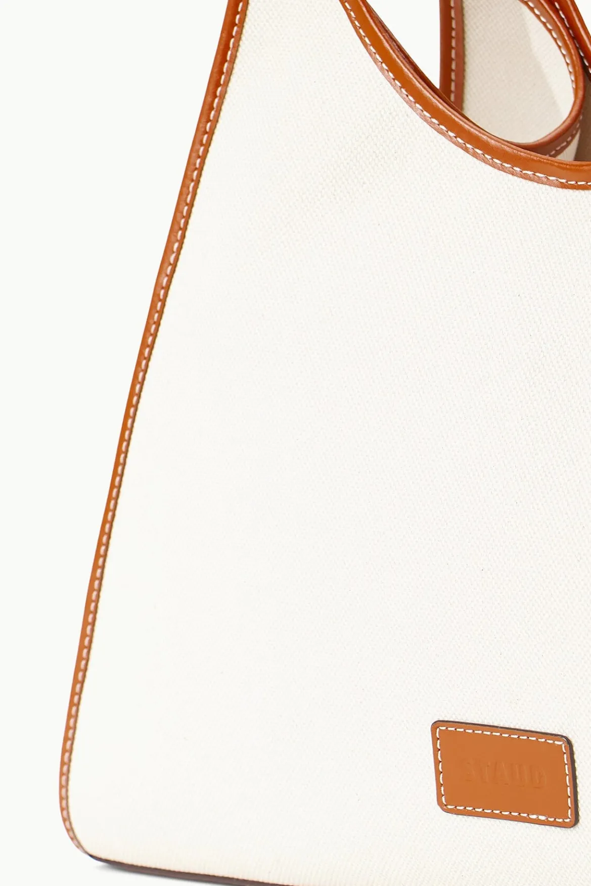STAUD x C.BONZ CUSTOM SOFT REY TOTE BAG | CREAM TAN